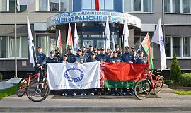 Представители ОАО «Гомельтранснефть Дружба» приняли участие в велопробеге