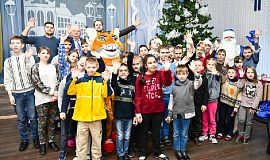 Совет молодых работников совместно с руководством ОАО «Гомельтранснефть Дружба» подарил праздник детям