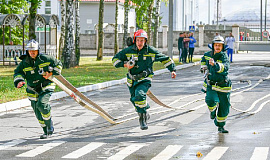 В ОАО «Гомельтранснефть Дружба» прошел конкурс среди команд пожарных дружин