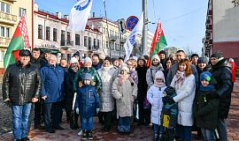 Работники ОАО «Гомельтранснефть Дружба» приняли участие в мероприятиях, приуроченных 80-ой годовщине освобождения города Гомеля