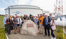Журналисты «Гомельскай праўды» посетили крупнейшее нефтехранилище Беларуси 